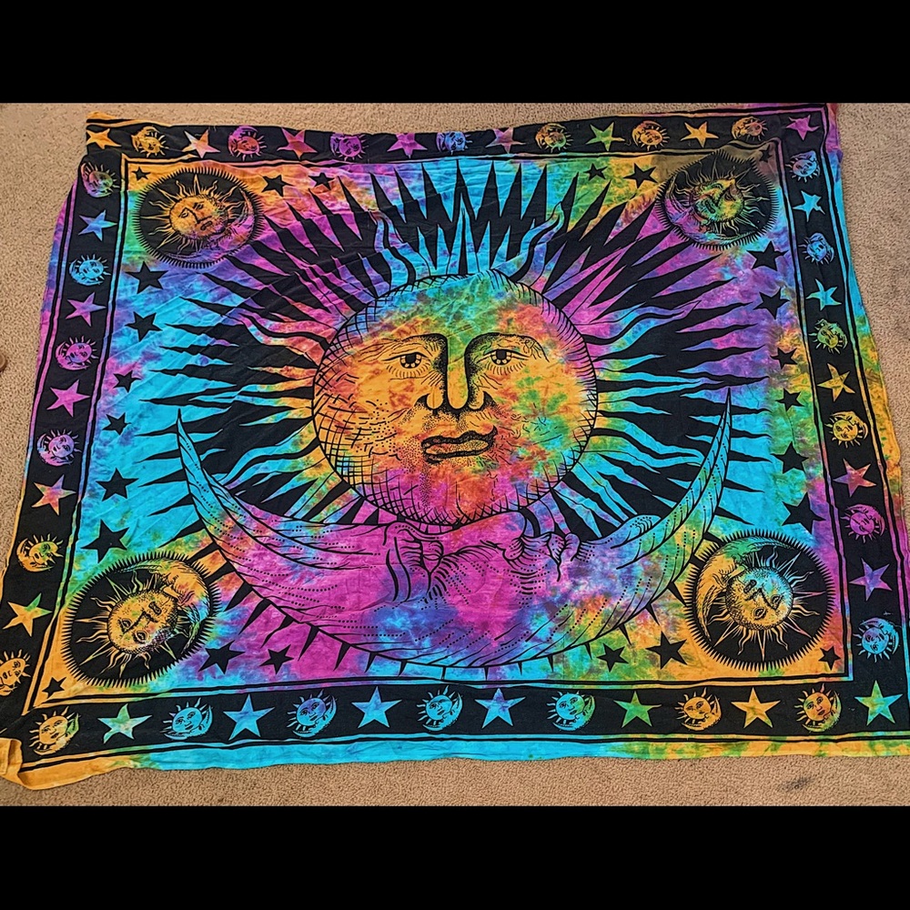Sun & moon tapestry